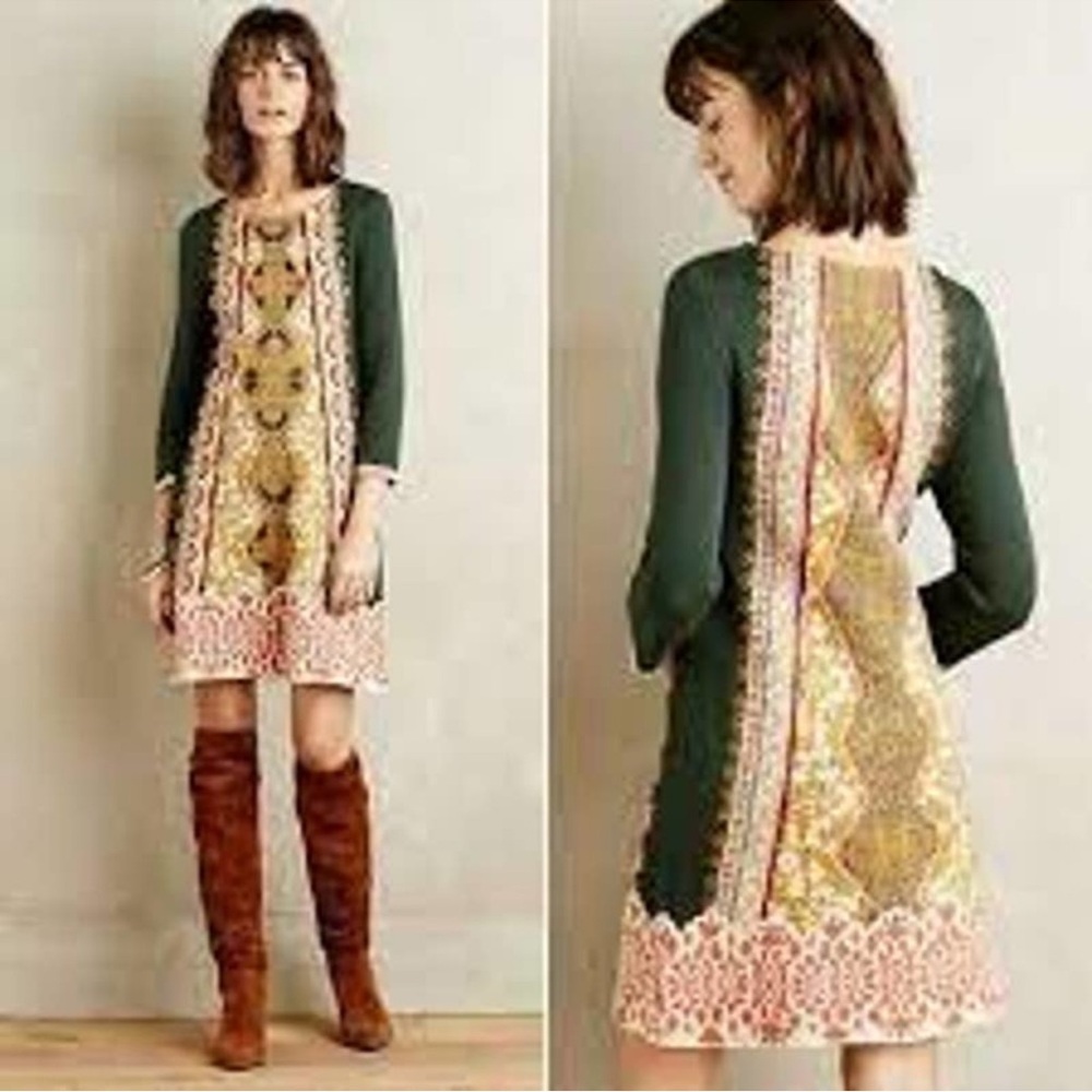 Anthropologie Knitted and Knotted Dress. Xsmall petite.